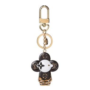 VIVIENNE MONOGRAM JUNGLE/ANIMAL PRINT KEY RING